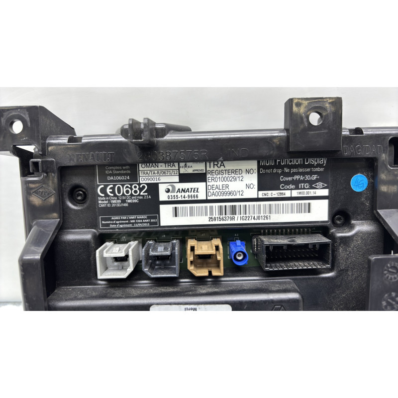 Ecran GPS RENAULT CAPTUR 1 Photo n°4