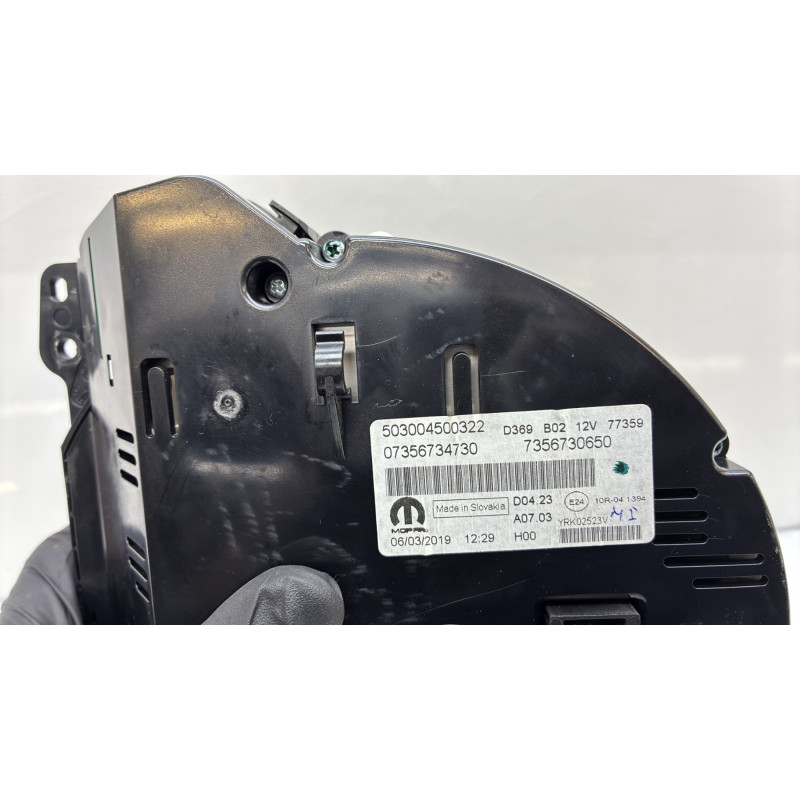 Compteur FIAT 500 2 Photo n°6