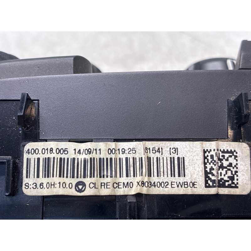 Commande chauffage CITROEN C3 2 Photo n°3