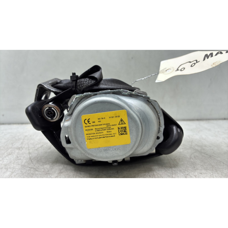 Pretensionneur de ceinture arriere droit FORD FIESTA 7 Photo n°3
