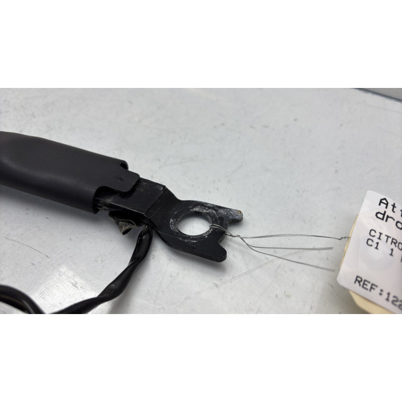 Attache ceinture avant droit CITROEN C1 1 Photo n°2