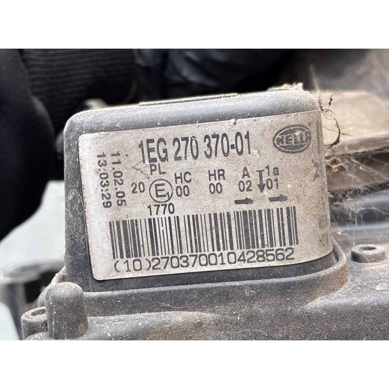 Optique avant principal gauche (feux)(phare) OPEL ASTRA H Photo n°6