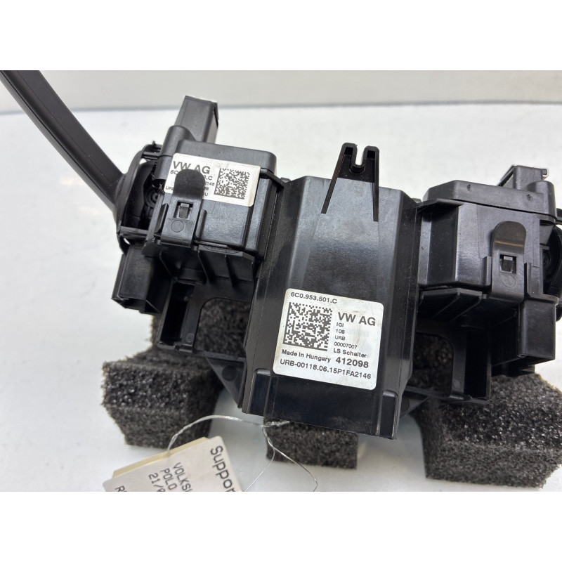 Support commodo (commutateur) VOLKSWAGEN POLO 5 Photo n°8