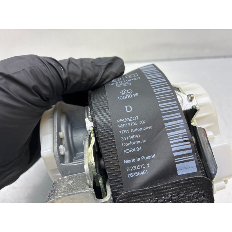 Pretensionneur de ceinture avant droit PEUGEOT 5008 1 Photo n°3