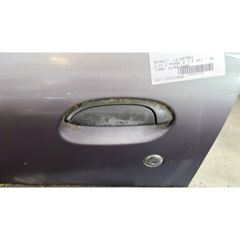 Porte avant gauche RENAULT CLIO 2 Photo n°2