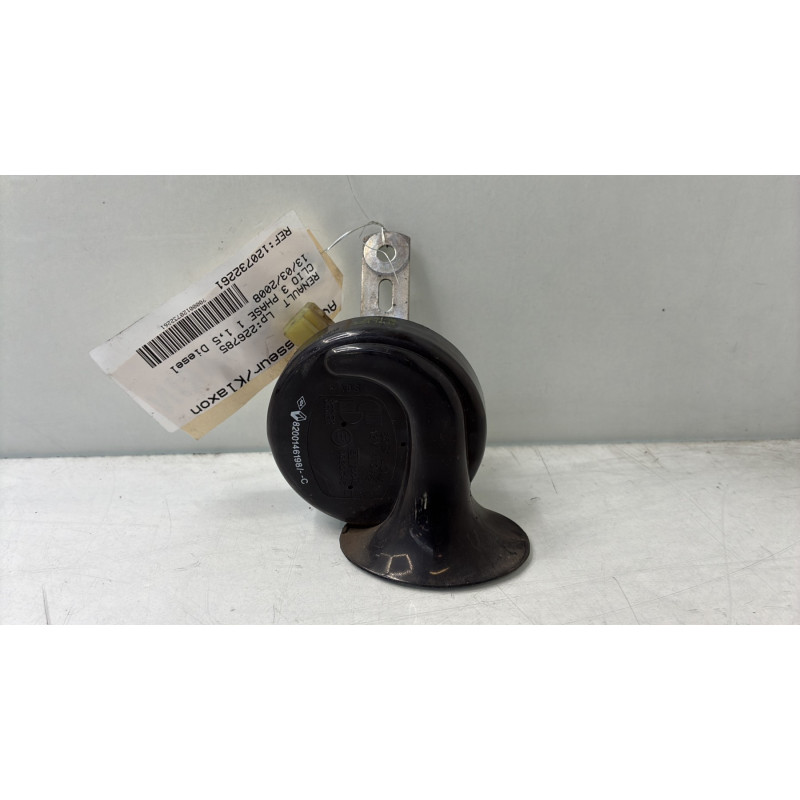 Avertisseur/Klaxon RENAULT CLIO 3 Photo n°1