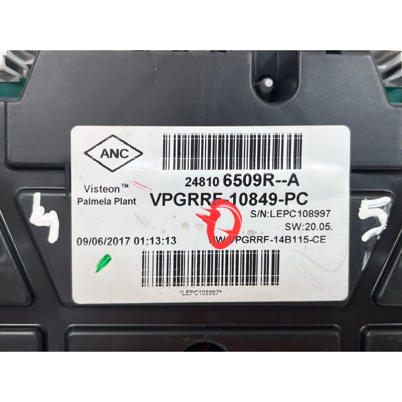 Compteur RENAULT CAPTUR 1 Photo n°2