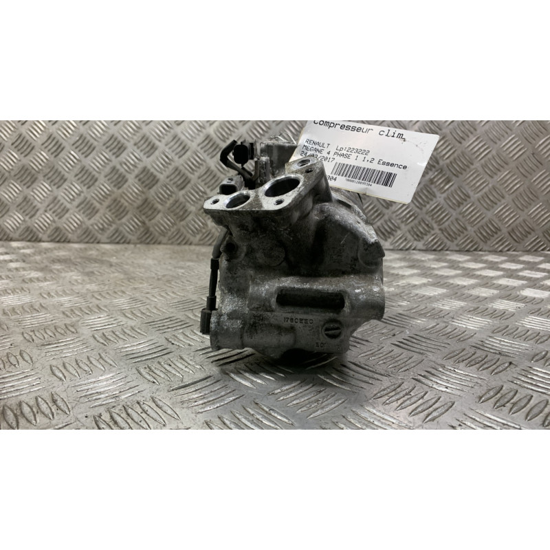 Compresseur clim RENAULT MEGANE 4 Photo n°3