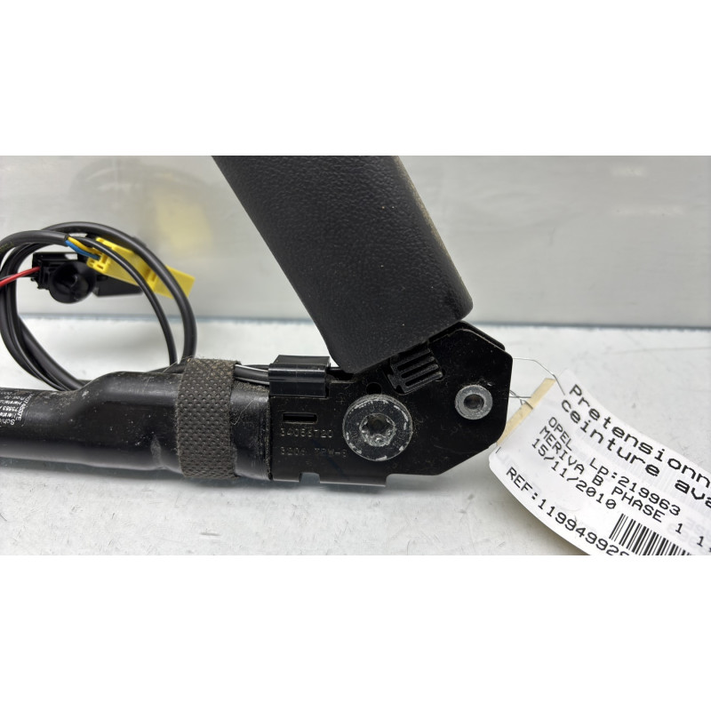 Pretensionneur de ceinture avant droit OPEL MERIVA B Photo n°2
