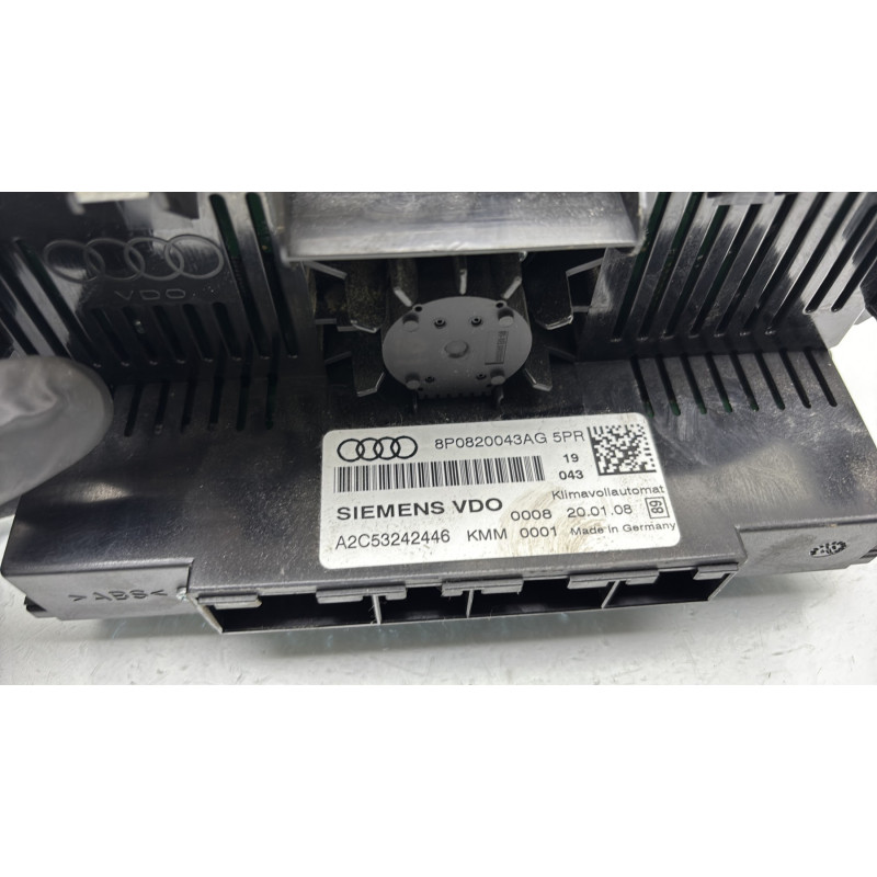 Commande chauffage AUDI A3 2 Photo n°4