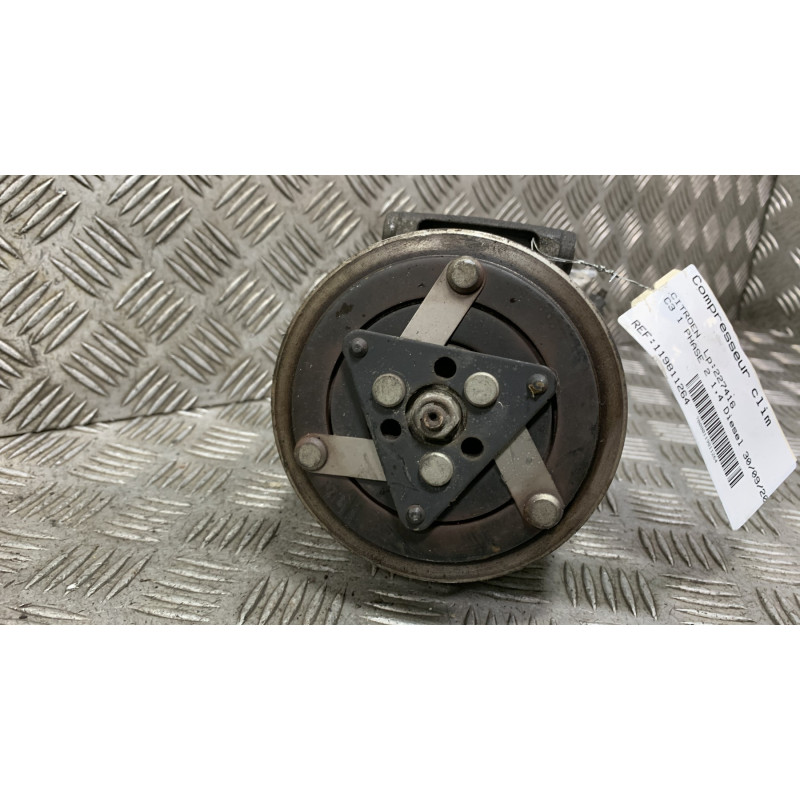 Compresseur clim CITROEN C3 1 Photo n°4