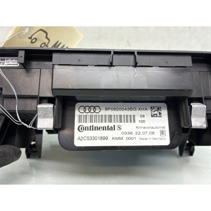 Commande chauffage AUDI A3 2 Photo n°4