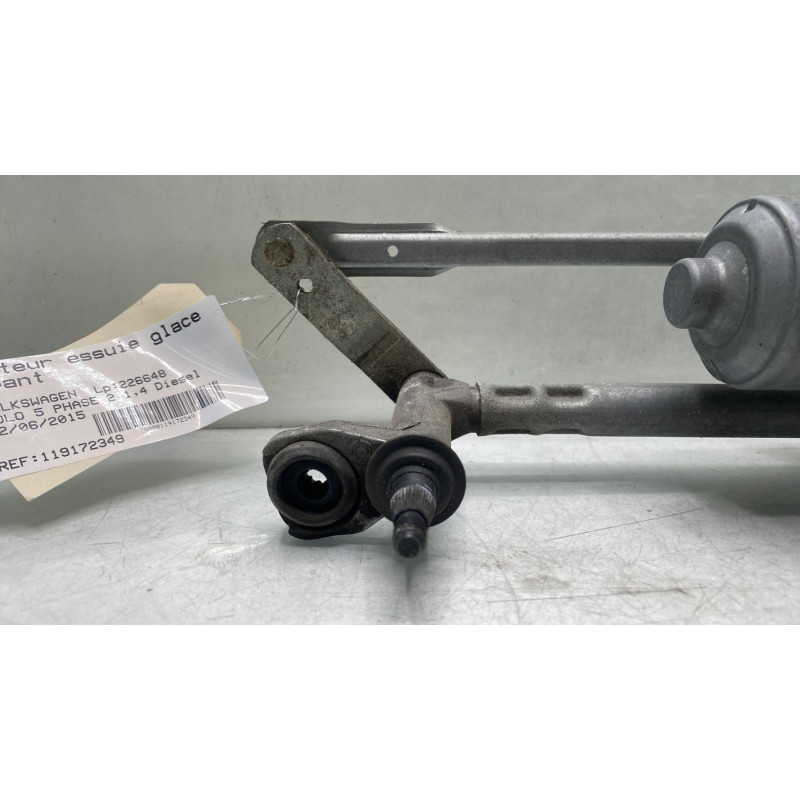 Moteur essuie glace avant VOLKSWAGEN POLO 5 Photo n°3