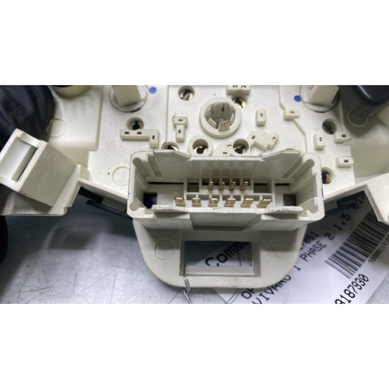 Commande chauffage OPEL VIVARO 1 Photo n°3