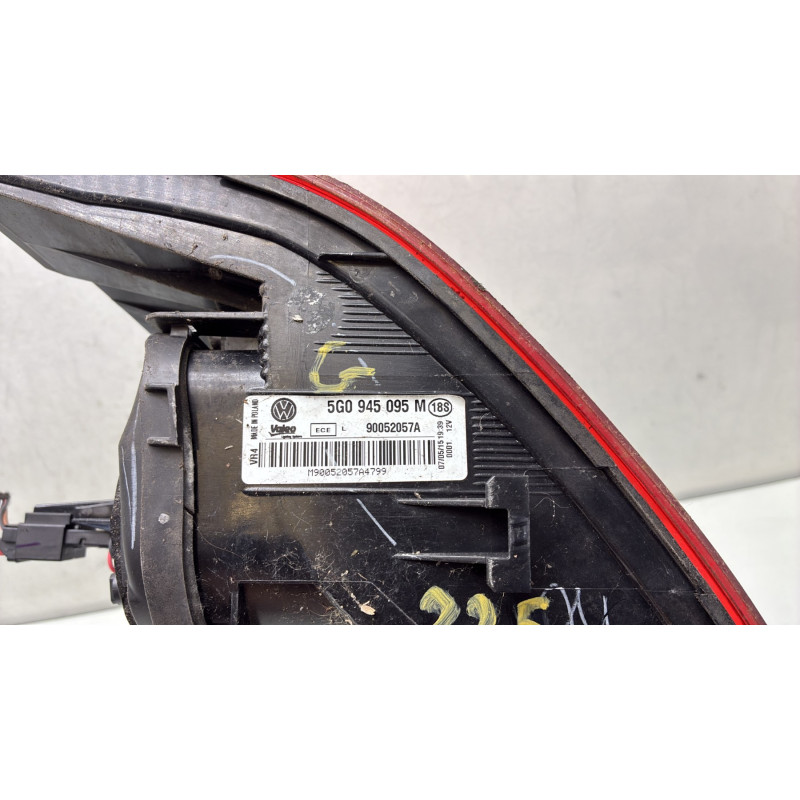 Feu arriere principal droit (feux) VOLKSWAGEN GOLF 7 Photo n°4