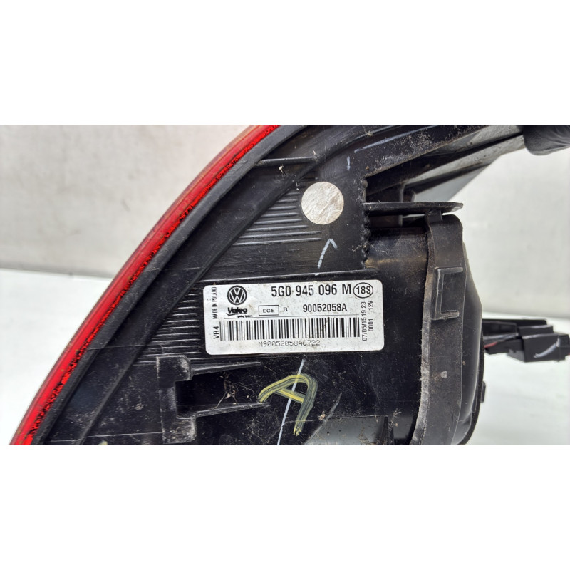 Feu arriere principal gauche (feux) VOLKSWAGEN GOLF 7 Photo n°3