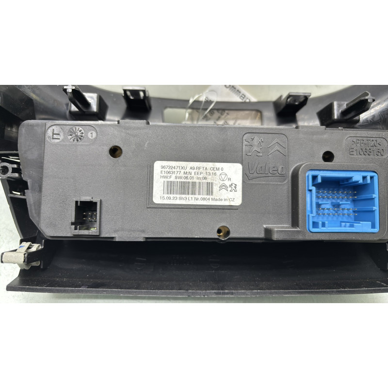 Commande chauffage PEUGEOT 2008 1 Photo n°4