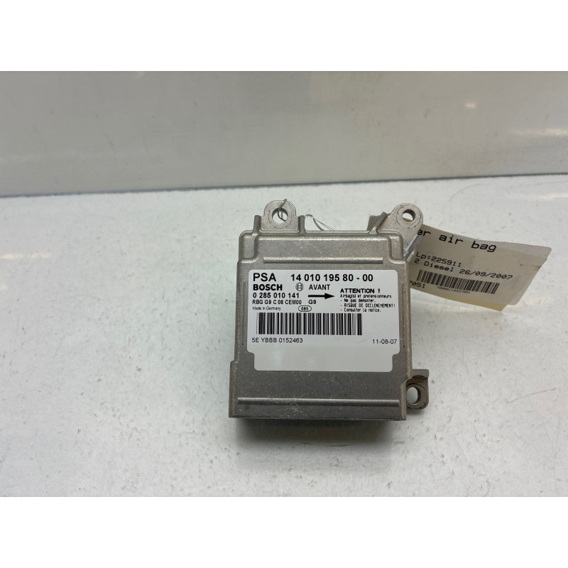 Boitier air bag PEUGEOT EXPERT 2 Photo n°1