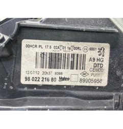 Optique avant principal droit (feux)(phare) PEUGEOT 208 1