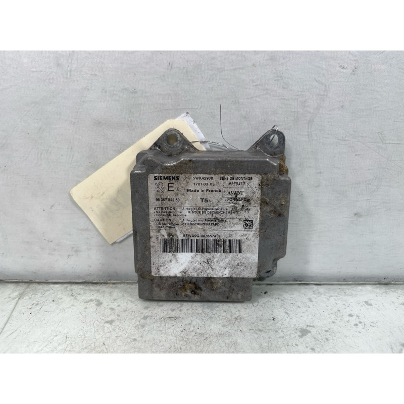 Boitier air bag PEUGEOT 307 Photo n°3