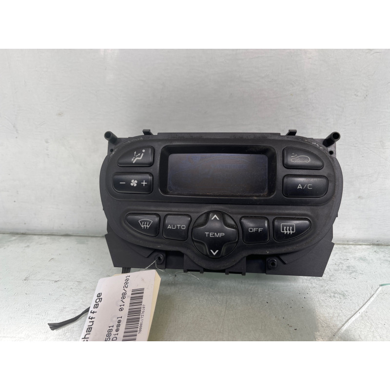 Commande chauffage PEUGEOT 307 Photo n°4