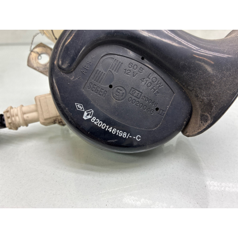 Avertisseur/Klaxon RENAULT MODUS Photo n°4