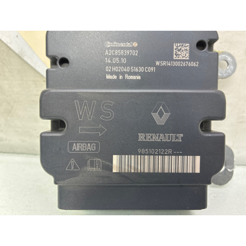 Boitier air bag DACIA SANDERO 2 Photo n°2