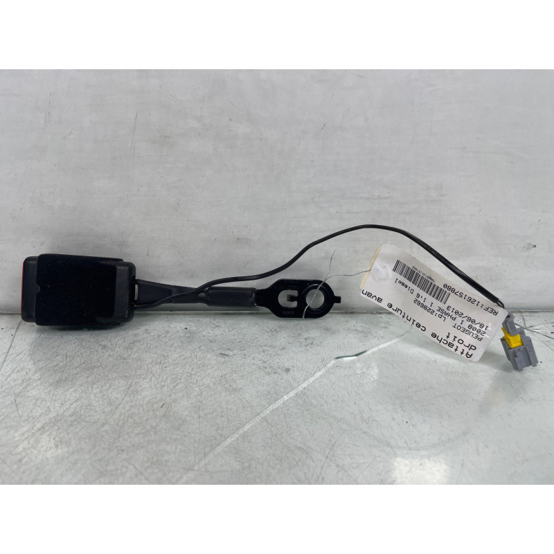 Attache ceinture avant droit PEUGEOT 2008 1 Photo n°2