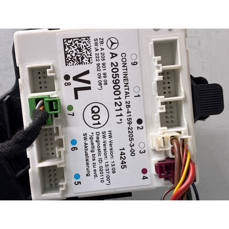 Leve vitre electrique avant gauche MERCEDES CLASSE C 205 Photo n°6