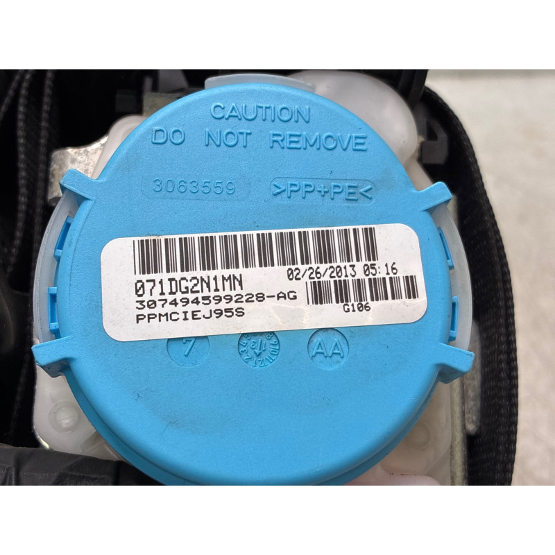 Pretensionneur de ceinture avant droit MERCEDES CLASSE A 176 Photo n°7