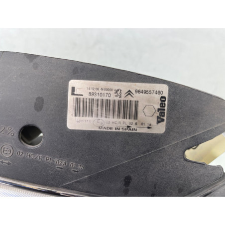 Optique avant principal gauche (feux)(phare) CITROEN XSARA PICASSO