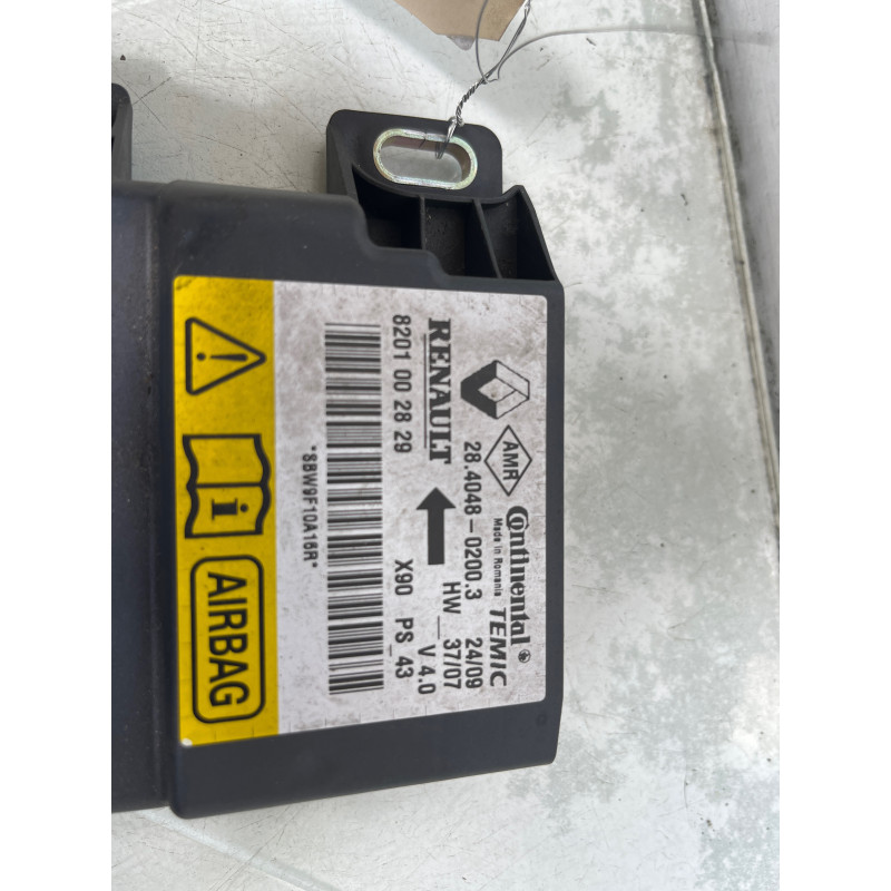 Boitier air bag DACIA SANDERO 1 Photo n°4