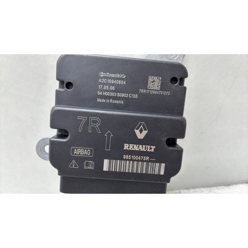 Boitier air bag RENAULT CAPTUR 1 Photo n°2