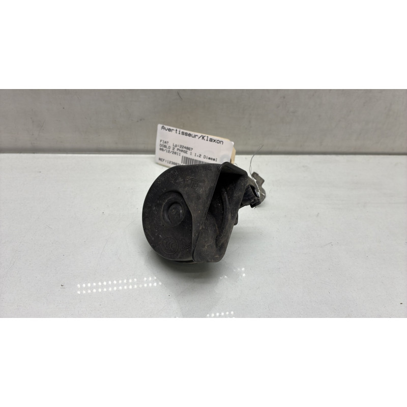 Avertisseur/Klaxon FIAT DOBLO 2 Photo n°1