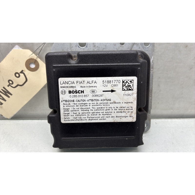 Boitier air bag FIAT DOBLO 2 Photo n°2