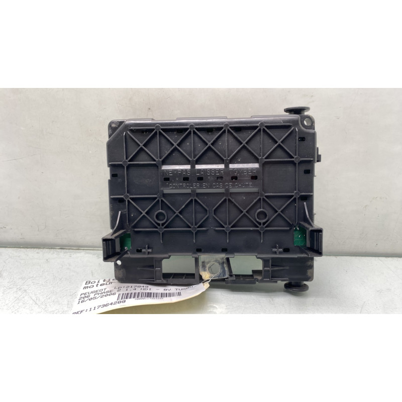 Boitier servitude moteur (BSM) PEUGEOT 206 Photo n°3