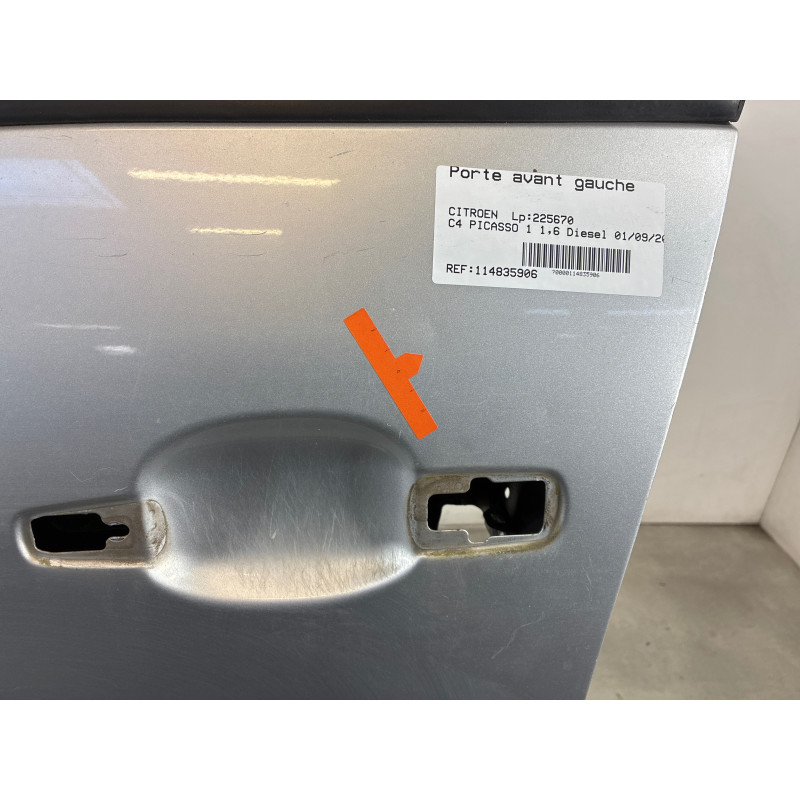 Porte avant gauche CITROEN C4 PICASSO 1 Photo n°3