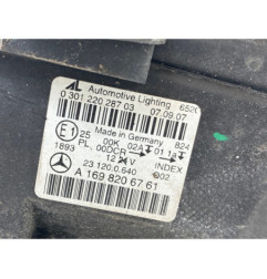 Optique avant principal gauche (feux)(phare) MERCEDES CLASSE B 245