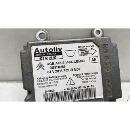 Boitier air bag CITROEN BERLINGO 1