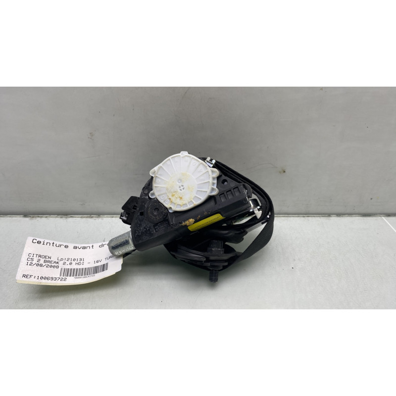 Pretensionneur de ceinture avant droit CITROEN C5 2 Photo n°4