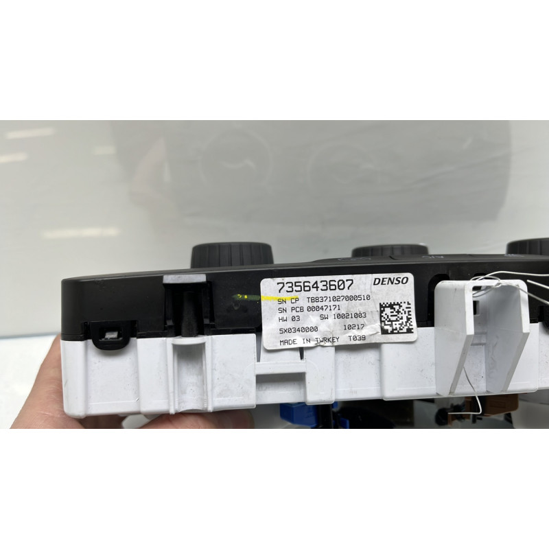 Commande chauffage FIAT TIPO 2 Photo n°4