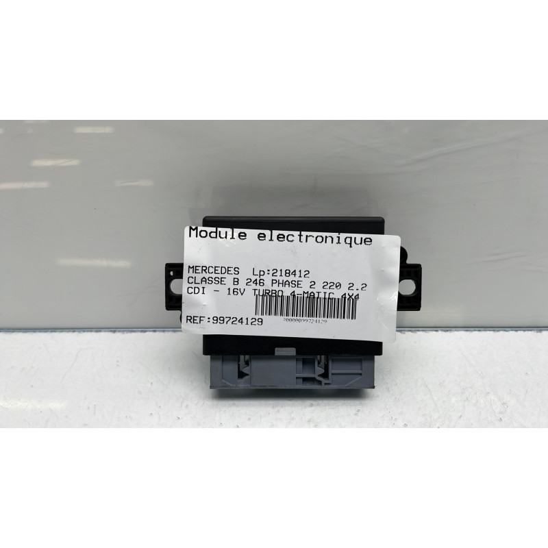 Module électronique MERCEDES CLASSE B 246 Photo n°2