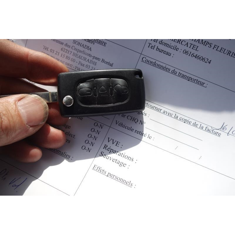 Air bag conducteur CITROEN C4 1 Photo n°8