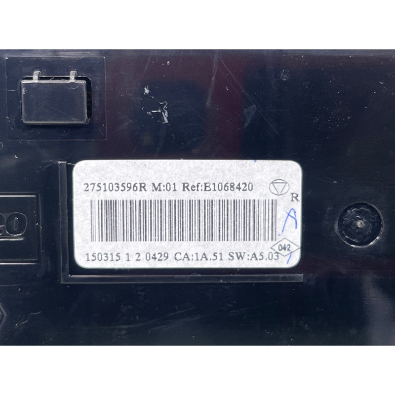 Commande chauffage RENAULT MEGANE 3 Photo n°4