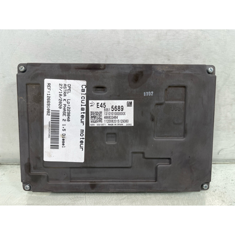 Calculateur moteur OPEL ASTRA K Photo n°5