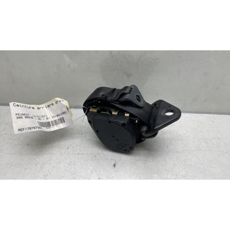Ceinture arriere droit PEUGEOT 306 Photo n°1