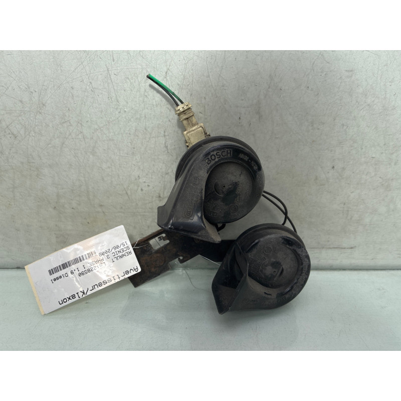 Avertisseur/Klaxon RENAULT SCENIC 3 Photo n°3
