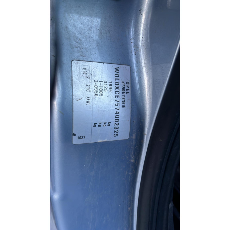 Feu arriere principal gauche (feux) OPEL MERIVA A Photo n°4