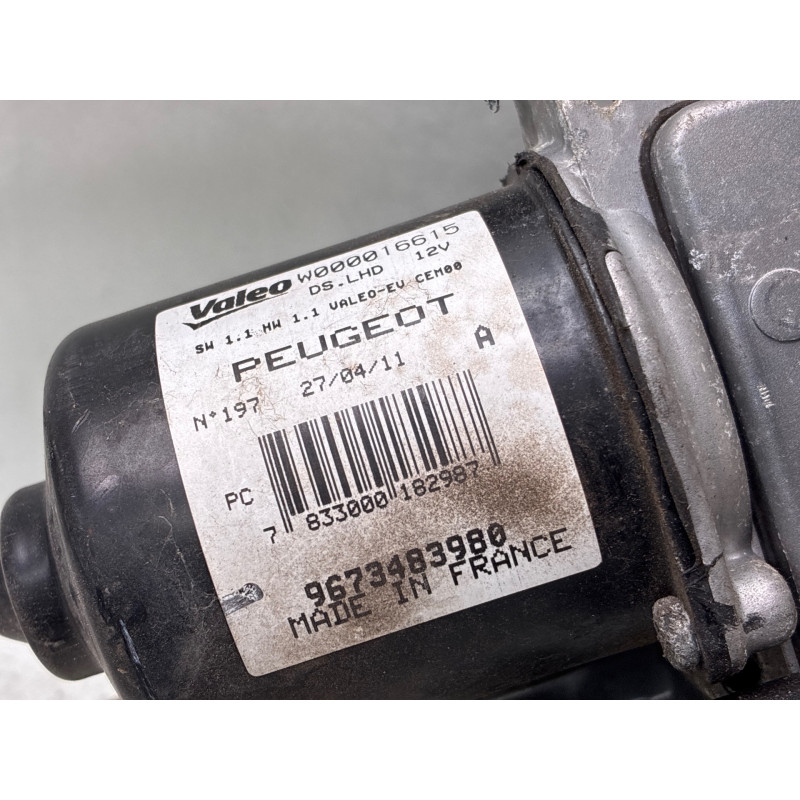 Moteur essuie glace avant gauche PEUGEOT RCZ Photo n°4