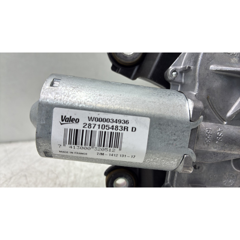 Moteur essuie glace arriere RENAULT CAPTUR 1 Photo n°2